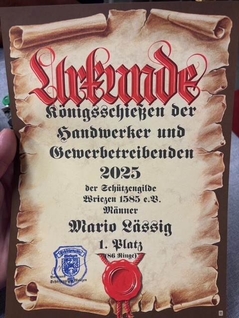 Königsschießen der Handwerker & Gewerbetreibenden