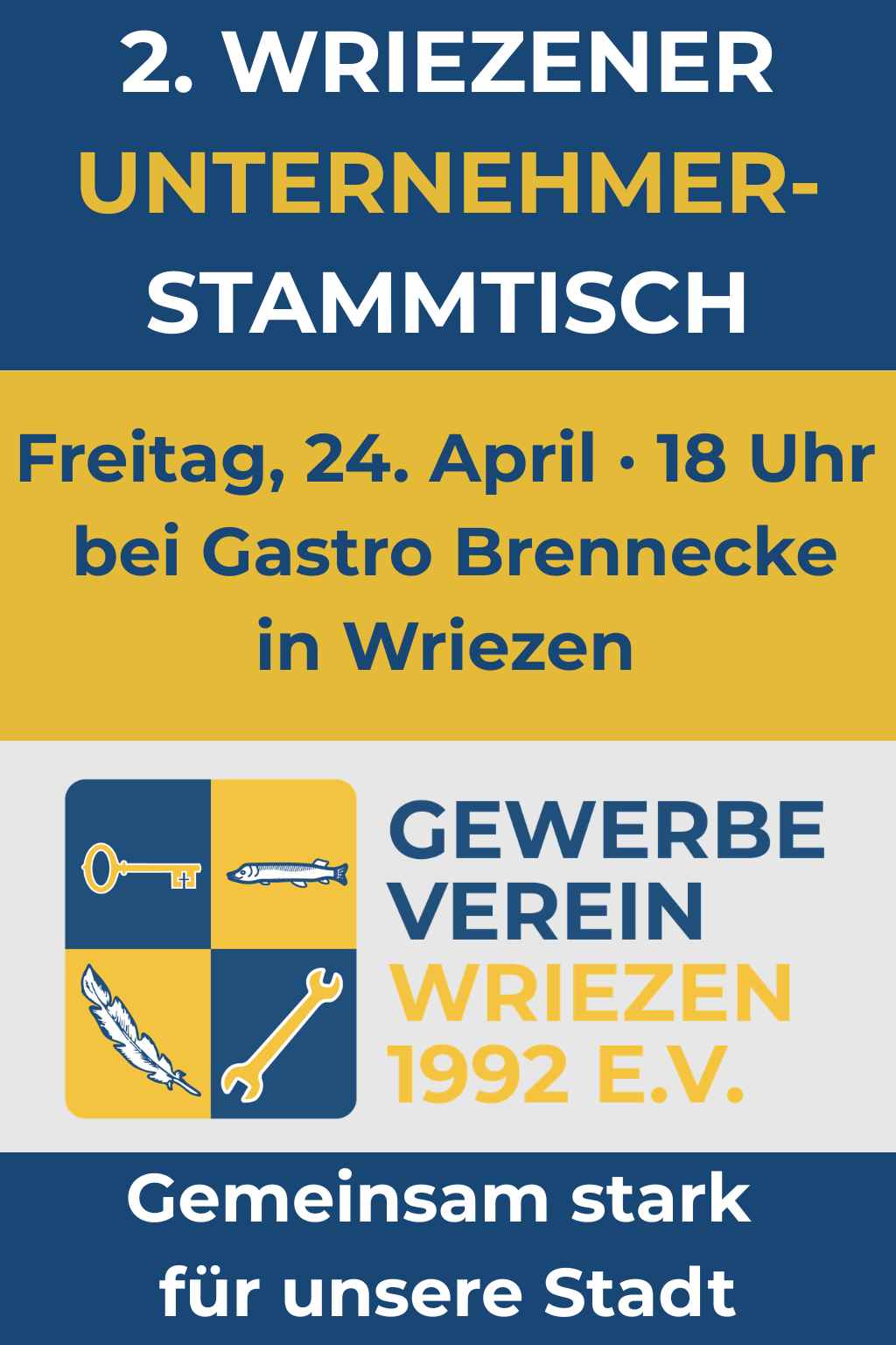 2. Wriezener Unternehmer-Stammtisch Wriezen